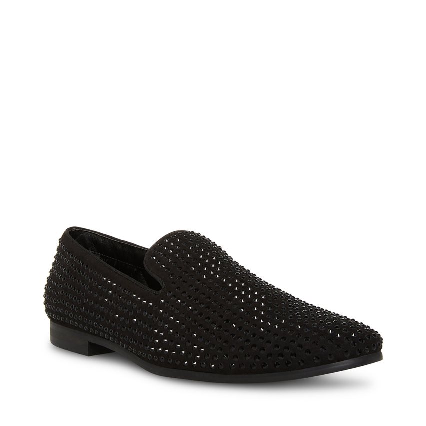 Loafers Steve Madden Cavia Hombre Negras | ES MH2E30